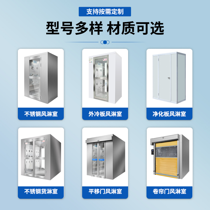 上海風(fēng)淋門尺寸型號(hào)有哪幾種？